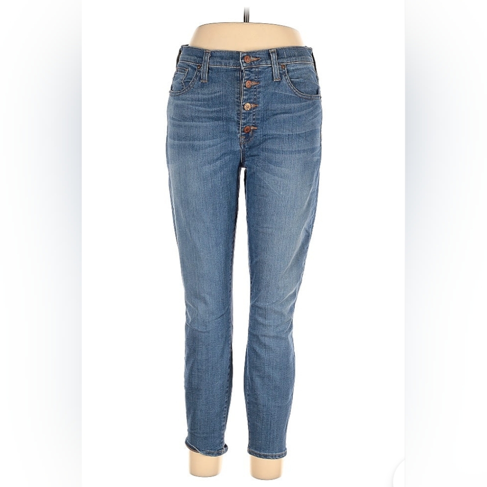 Madewell Button Fly Jeans. Skinny Leg